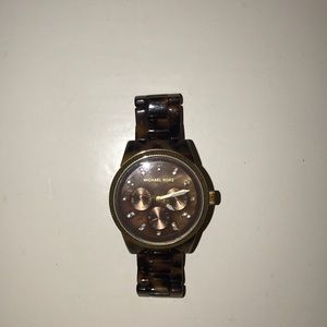 Michael Kors Tortoise Watch